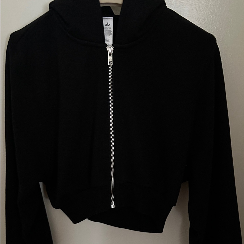 Black Zip-Up Jacket